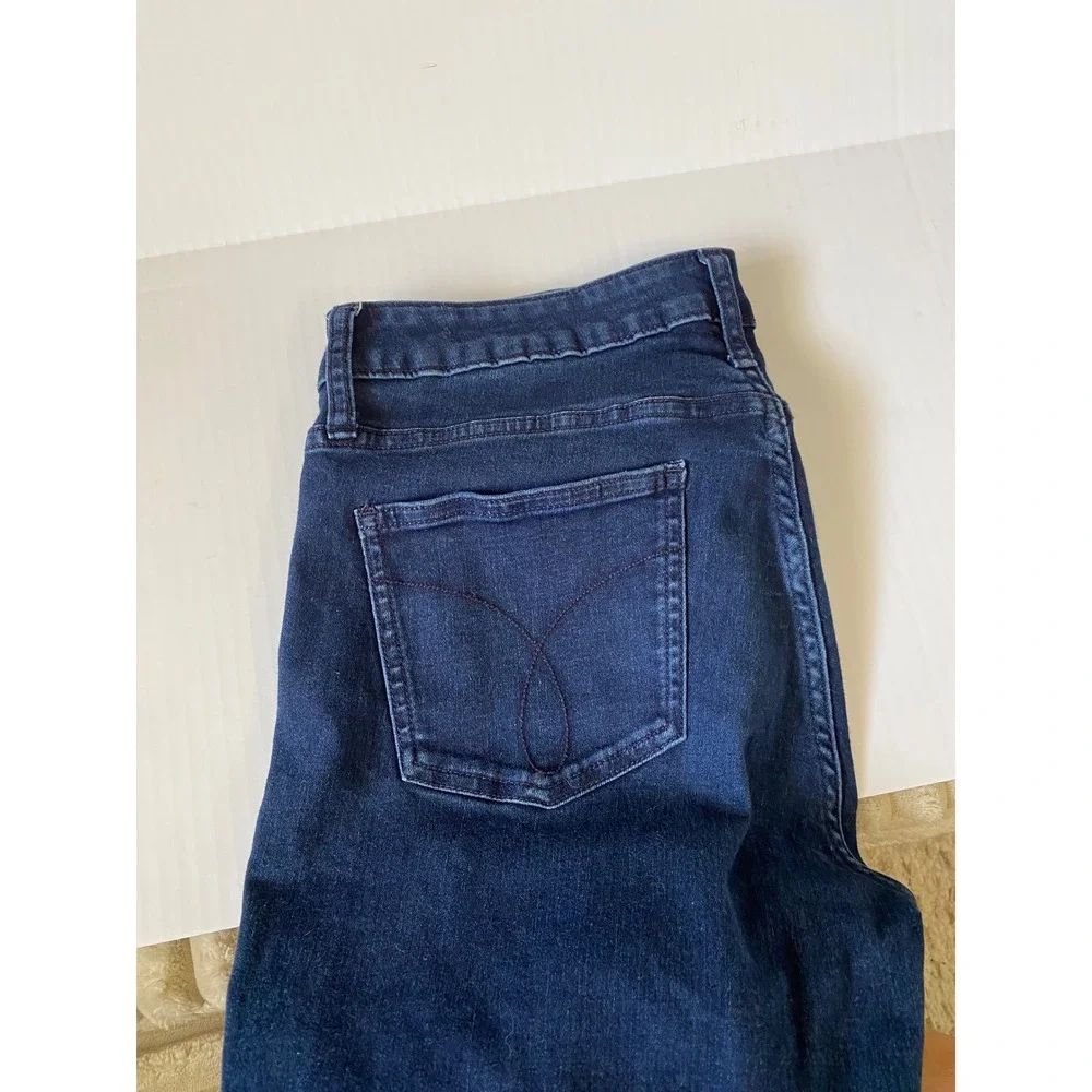 Calvin Klein Jeans Ultimate Skinny Indigo Blue Denim Womens 12x30 RN36543